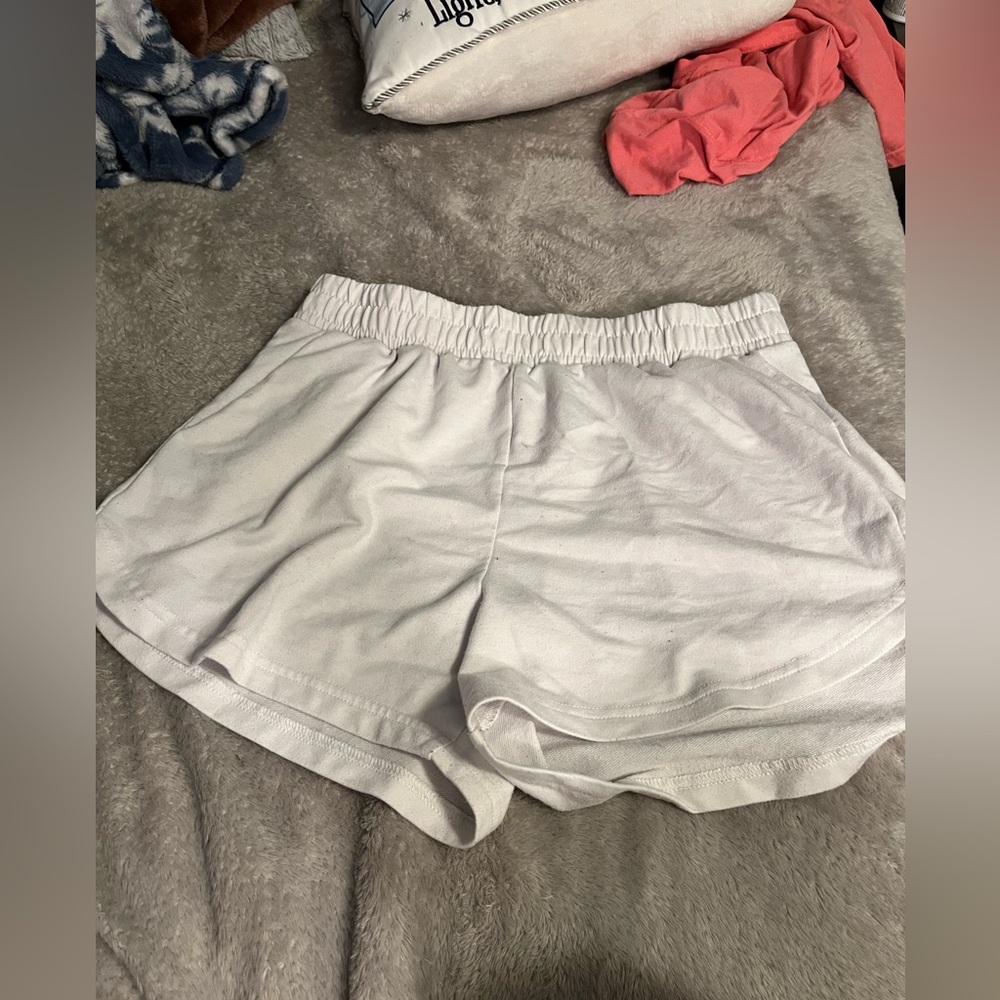 white shorts